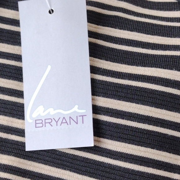 NWT Lane Bryant Color Block Short Sleeved Dress 18/20 - Picture 11 of 12